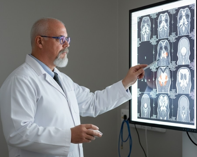 MRI or Biopsy Findings